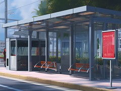 关于近距离类型候车亭的信息