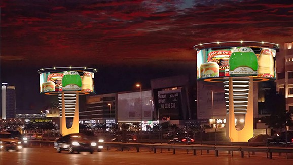 高品质户外大杆广告户外广告牌设计师广告牌